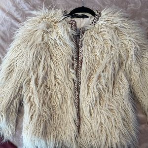 Zara Faux Jacket XS